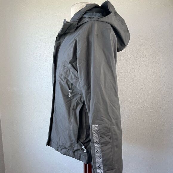 Salomon Gray Ski Jacket Size M EUC - Picture 3 of 12